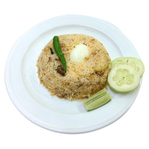 মাটন কাচ্চি বিরিয়ানী ডিম সহ